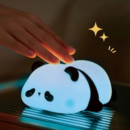 PandyLight™ – Lámpara Panda con Luz Cálida y RGB