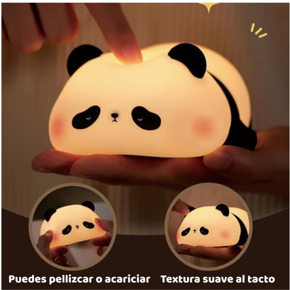 PandyLight™ – Lámpara Panda con Luz Cálida y RGB